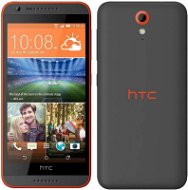 HTC Desire 620g (A31MG) Matt Grey / Orange Vágás Dual SIM - Mobiltelefon
