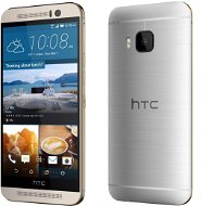 HTC One M9 Gold on Silver - Mobilný telefón