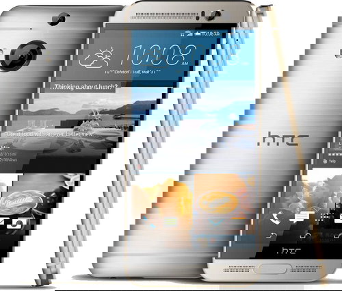 HTC One M9 + Silver on Gold Main image HTC One M9 + Silver on Gold - Mobile Phone - Main image