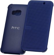 HTC Dot megtekintése M231 Hard Shell felhajtható fedél Sötétkék - Mobiltelefon tok