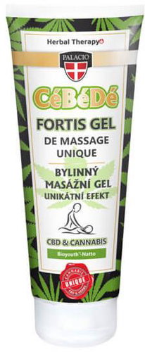 Herbal Therapy CéBéDé Fortis unique massage gel 200 ml - Massage Oil - Main image