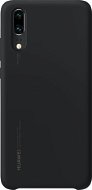 Huawei Original Silicon Black pre P20 - Kryt na mobil