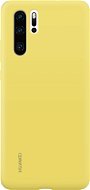 Huawei Original Silicone Car Case Yellow for P30 - Phone Cover