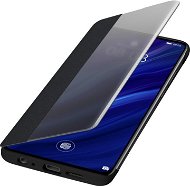 Huawei Original S-View tok P30 készülékhez, fekete - Mobiltelefon tok
