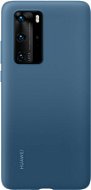 Huawei Original Silicone Ink Blue Case for P40 Pro - Phone Cover