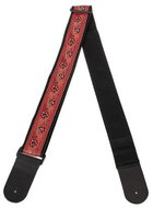 AW Guitar Strap Red & Gold - Guitar Strap