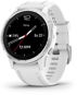 Garmin Fenix 6S Glass, Silver/White Band - Okosóra