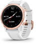 Garmin Fenix 6S Glass, RoseGold/White Band (MAP/Music) - Okosóra