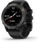 Garmin Fenix 6 Sapphire, Grey/Black Band (MAP/Music) - Smart Watch