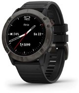 Garmin Fenix 6X Pro Sapphire Carbon Gray DLC/Black Band - Smart hodinky