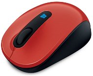 Microsoft Sculpt Mobile Mouse Wireless, red - Mouse