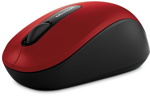 Microsoft Bluetooth Mobile Mouse 3600 Dark Red - Mouse - Main image
