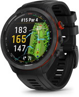 Garmin Approach S70 47mm fekete kerámia + fekete szíj - Okosóra