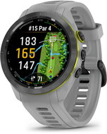 Garmin Approach S70 42mm fekete kerámia + púderszürke szíj - Okosóra