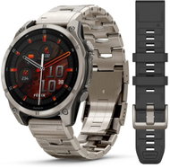 Garmin Fenix 8 47mm AMOLED Sapphire Titanium/Titanium - Smart Watch