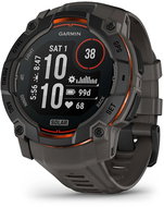 Garmin Instinct 3 50mm Solar, fekete + sötétszürke szíj - Okosóra