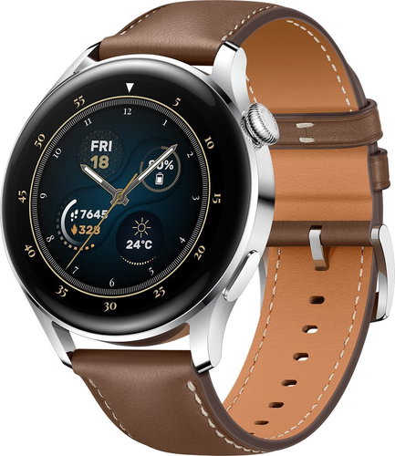 Huawei Watch 3 Brown - Chytré hodinky - Hlavní obrázek