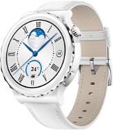 Huawei Watch GT 3 Pro 43 mm White Leather Strap - Smart hodinky