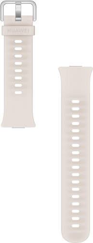 Huawei Watch Fit 3/4 Moon White Fluoroelastomer Strap - Smartwatch-Armband - Hauptbild
