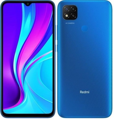 Xiaomi Redmi 9C 64GB kék - Mobiltelefon - Fő fotó