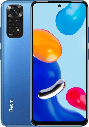 Xiaomi Redmi Note 11 64 GB kék - Mobiltelefon - Fő fotó