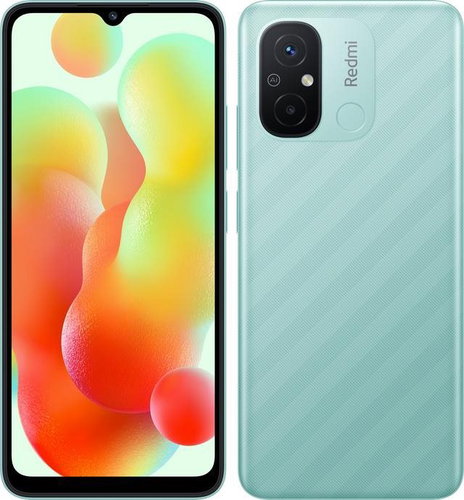 Xiaomi Redmi 12C 3GB/64GB Green - Mobiltelefon - Fő fotó