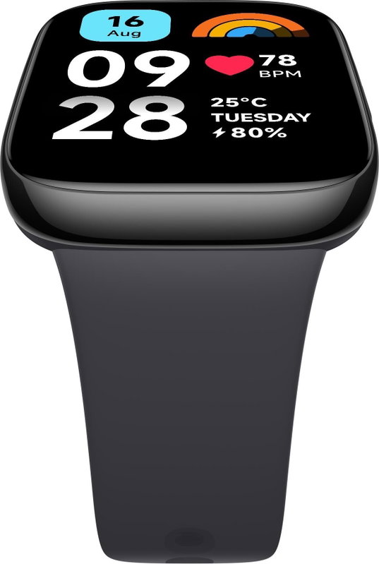 Xiaomi Redmi Watch 3 Active, fekete