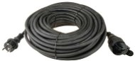 EMOS gumi hosszabbító kábel SCHUKO - csatlakozó, 30m, 3× 1,5mm2 - Tápkábel