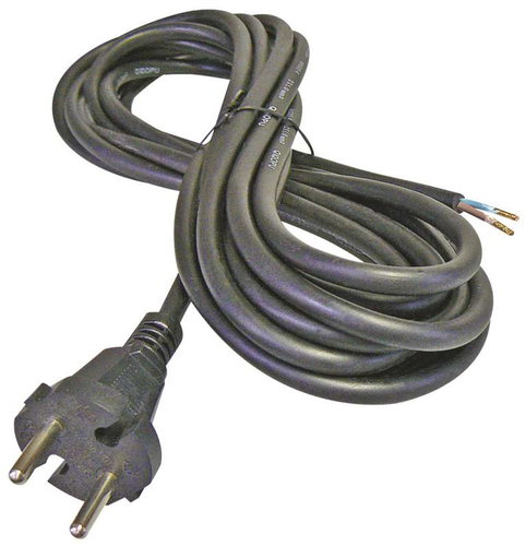 EMOS Flexo Gummi Kabel 2 × 1,5 mm2 - 3 m - schwarz - Stromkabel - Hauptbild