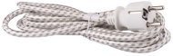 EMOS Flexo šnúra opradená 3× 0,75 mm2 k žehličke, 2,4 m - Napájací kábel
