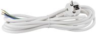 Napájecí kabel EMOS Flexo šňůra PVC 3× 1,5mm2, 3m, bílá - Napájecí kabel