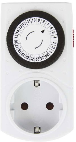 EMOS Časovač SCHUKO – mechanická spínací zásuvka 15GD-3A - Spínací hodiny - Main image