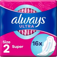 Menštruačné vložky ALWAYS Ultra Super Plus 16 ks - Menstruační vložky