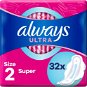 Menštruačné vložky ALWAYS Ultra Super Plus 32 ks - Menstruační vložky