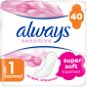 Menstruační vložky ALWAYS Sensitive Ultra Normal Plus 40 ks - Menstruační vložky
