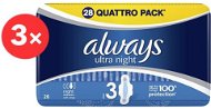 ALWAYS Ultra Night 3× 28 Pcs - Sanitary Pads