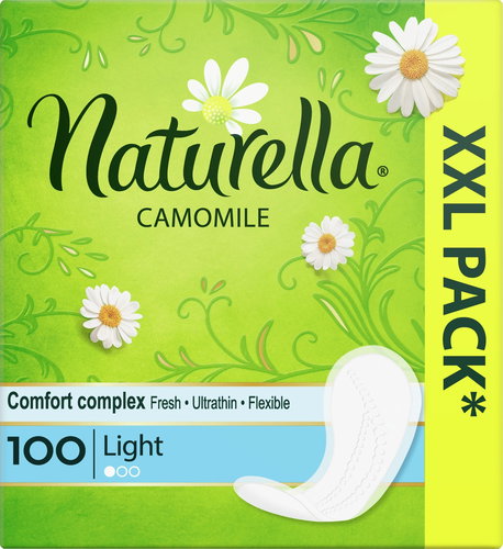 NATURELLA Camomile Light, 100 db - Tisztasági betét - Fő fotó