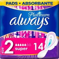 ALWAYS Platinum Ultra Super Plus Duopack, 14 db - Egészségügyi betét
