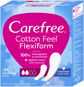 CAREFREE Flexiform Fresh 58 ks - Slipové vložky