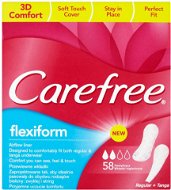 CAREFREE Flexiform 58 ks - Slipové vložky