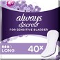 ALWAYS Discreet Liner Long 40 pcs - Incontinence Pads