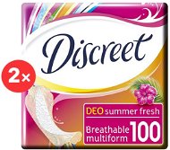 DISCREET Multiform Summer Fresh 2 × 100 pcs - Panty Liners