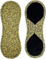 Bamboolik Fabric Menstrual Pad Bi-cotton - Satin (velcro) 1 pcs Yellow and Blue - Sanitary Pads