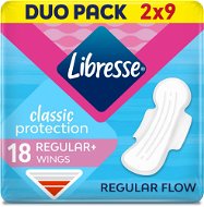 LIBRESSE Classic Normal Wing 2×9 pcs - Sanitary Pads