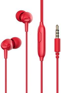 E48P s mikrofonem, červená - Headphones