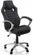 HAWAJ Deluxe racing fekete irodai szék - Irodai fotel