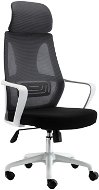 HAWAJ C9011A černo-bílá - Kancelářská židle