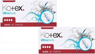 KOTEX Ultra Sorb Super, 2 x 32 db - Drogéria szett