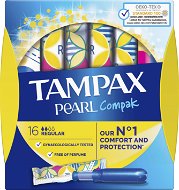 TAMPAX Compak Pearl Regular (16 pcs) - Tampons