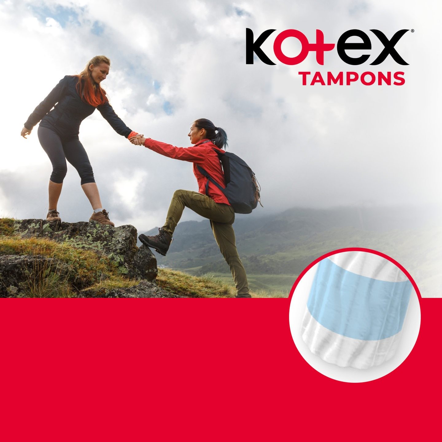 Kotex on sale tampons super